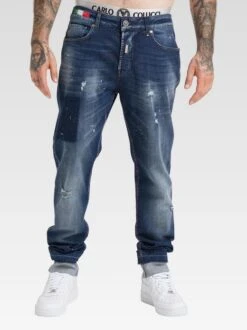 CARLO COLUCCI Herren 5-Pocket-Jeans - Cavicchioli