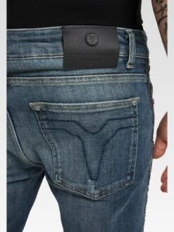 CARLO COLUCCI Herren 5-Pocket-Jeans - Cecco -CARLO Kleidung Geschaft Herren 5 Pocket Jeans Cecco pdstandard 641090 0001 modelback 2