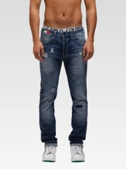 CARLO COLUCCI Herren 5-Pocket-Jeans - Cecco