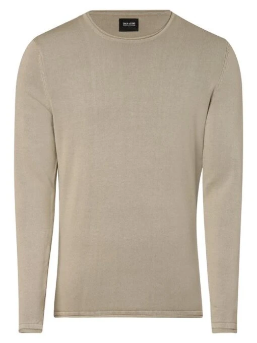 Only & Sons Herren Pullover - ONSGarson -CARLO Kleidung Geschaft Herren Pullover ONSGarson pdstandard 591128 0002 bustfront white 1