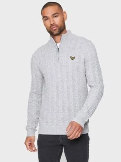 Threadbare Herren Stehkragenpullover
