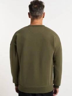 CARLO Kleidung Geschaft -CARLO Kleidung Geschaft Herren Sweatshirt mit Rundhals pdstandard 568594 0004 modelback 1